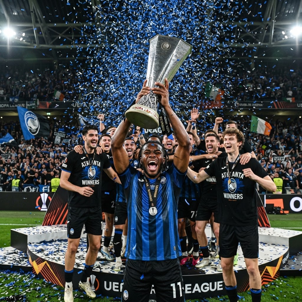 Atalanta nella storia: tripletta di Lookman e trionfo in Europa League contro il Leverkusen