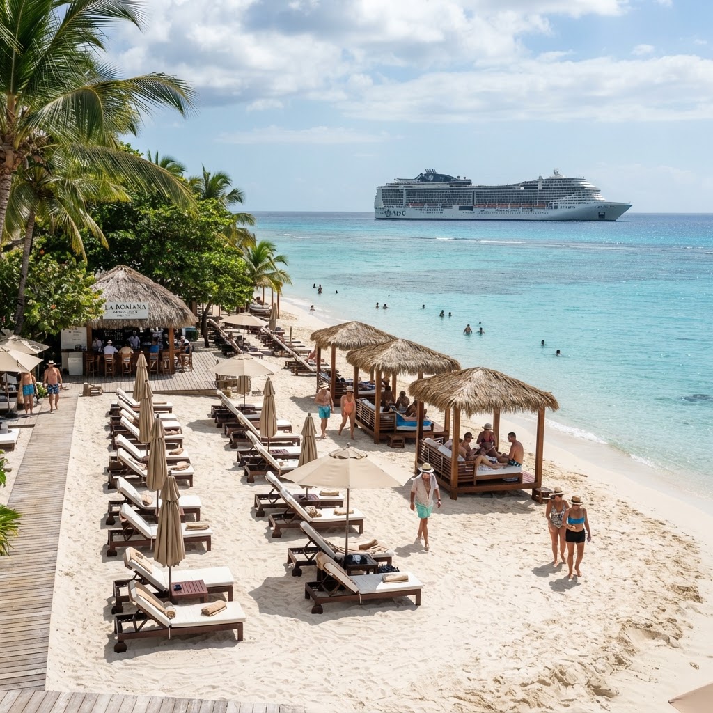 MSC Crociere inaugura la nuova spiaggia privata 'Catalina Sugar Beach' a La Romana