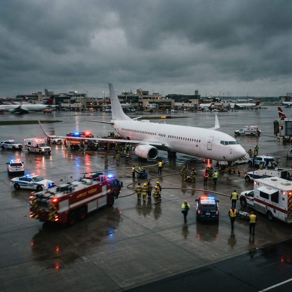 Principio d'incendio su un aereo a Malpensa: aeroporto chiuso per un'ora