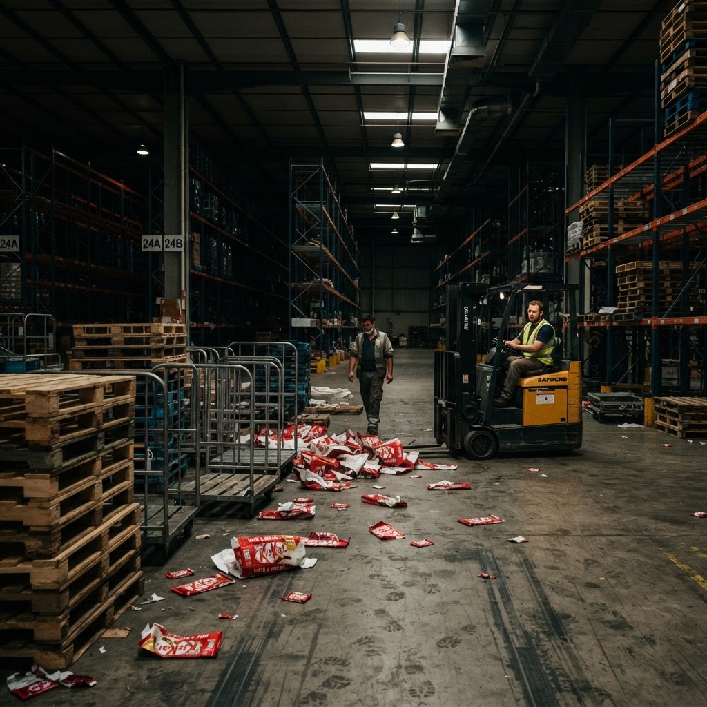Furto record di cioccolato: rubati oltre 400.000 KitKat in viaggio dall'Italia alla Polonia
