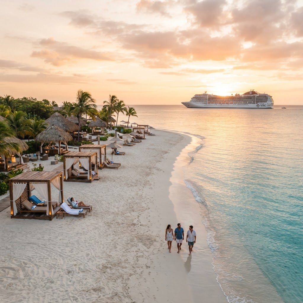 MSC Crociere inaugura Catalina Sugar Beach a La Romana: nuova meta esclusiva ai Caraibi
