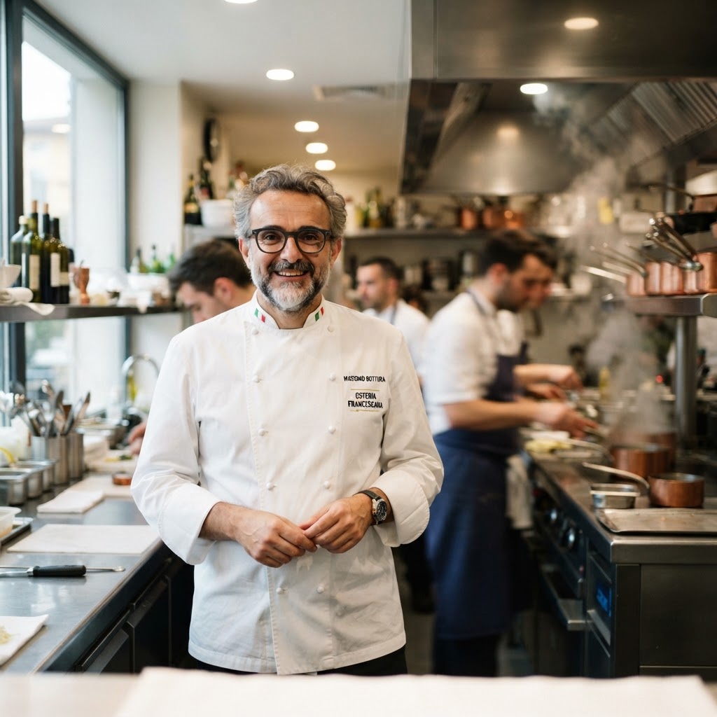 Massimo Bottura entra nella storia: è il primo a ricevere l'Avolta Legend Award