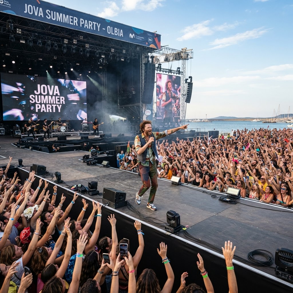 Jovanotti porta il suo Jova Summer Party 2026 a Olbia