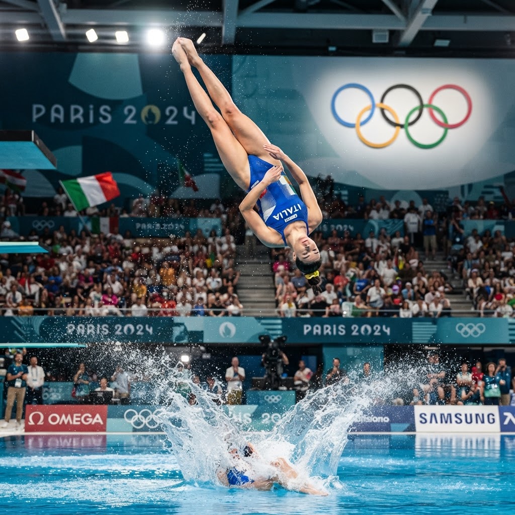 Chiara Pellacani brilla a Parigi: storico en plein per l'Italia nei tuffi