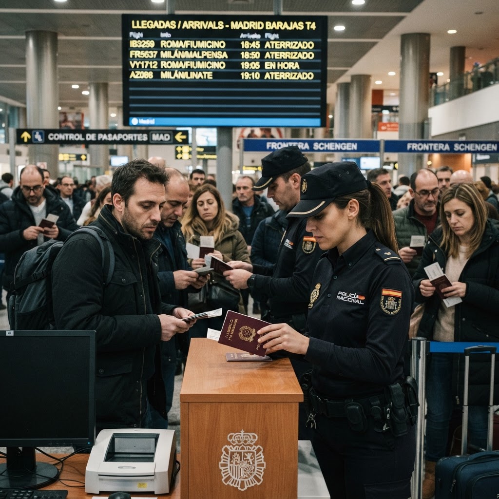 Tensione diplomatica: la Spagna ripristina i controlli alle frontiere per chi arriva dall'Italia