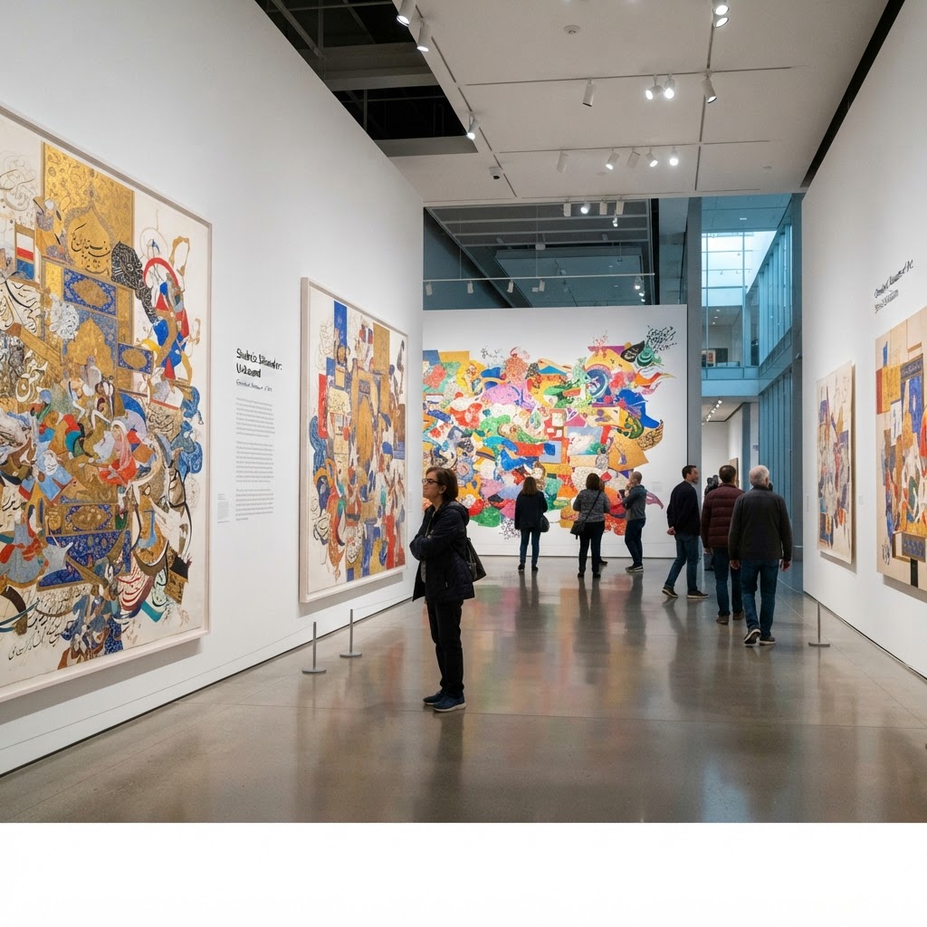Shahzia Sikander: la retrospettiva "Collective Behavior" arriva in Ohio nel 2025
