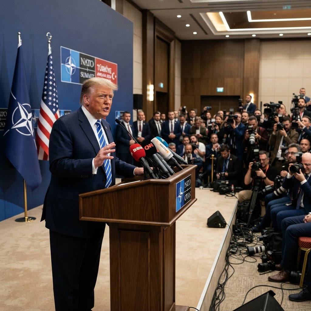 Vertice NATO ad Ankara: Trump attacca gli alleati e gela Giorgia Meloni