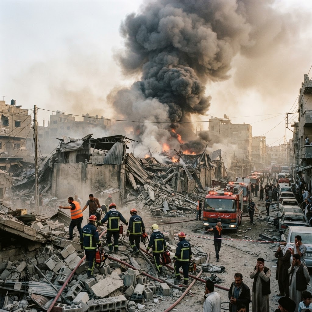 Esplosione in un deposito di armi nel nord-ovest della Siria: 14 morti