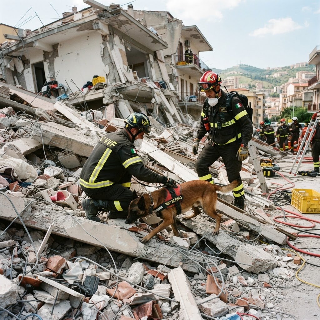 Messina, crollo di un edificio: si cercano ancora tre dispersi tra le macerie