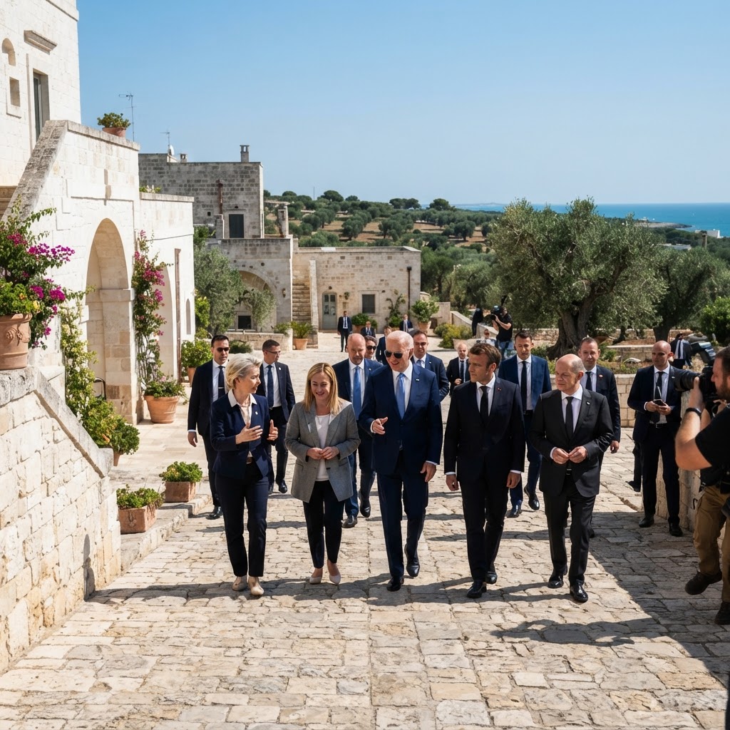 G7 in Puglia: Accordo Storico sull'Utilizzo degli Asset Russi per l'Ucraina