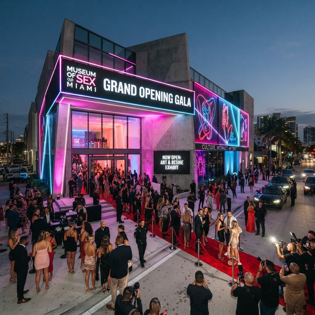 Il Museum of Sex sbarca a Miami: inaugurata la nuova sede nel quartiere di Allapattah