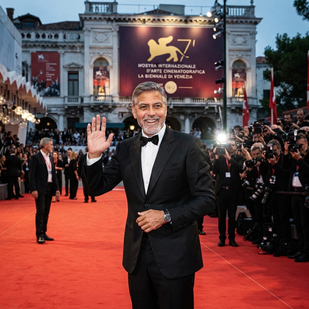 Venezia 2026: Leone d'Oro alla carriera a George Clooney