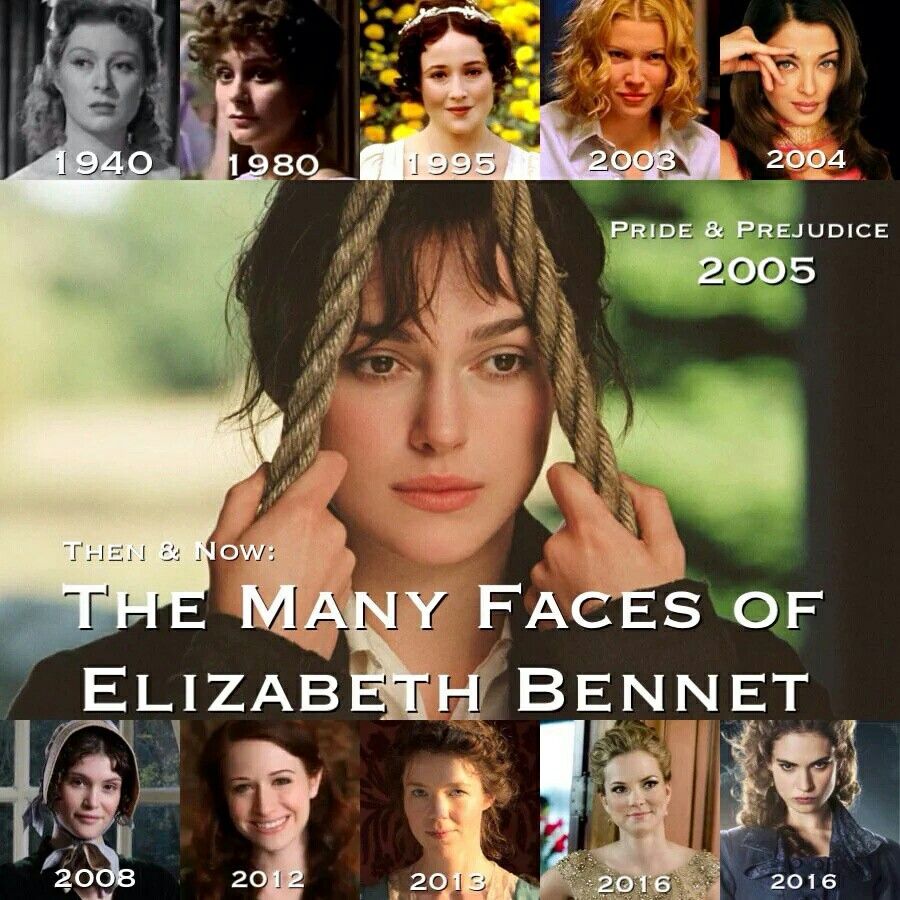 The Many Faces of Elizabeth Bennet