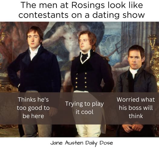 Contestants at Rosings