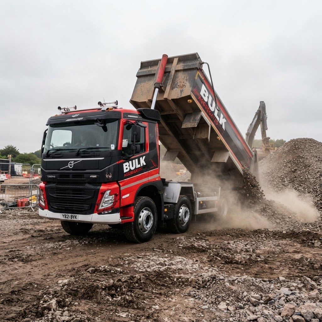 Bulk Aggregates tipper hire
