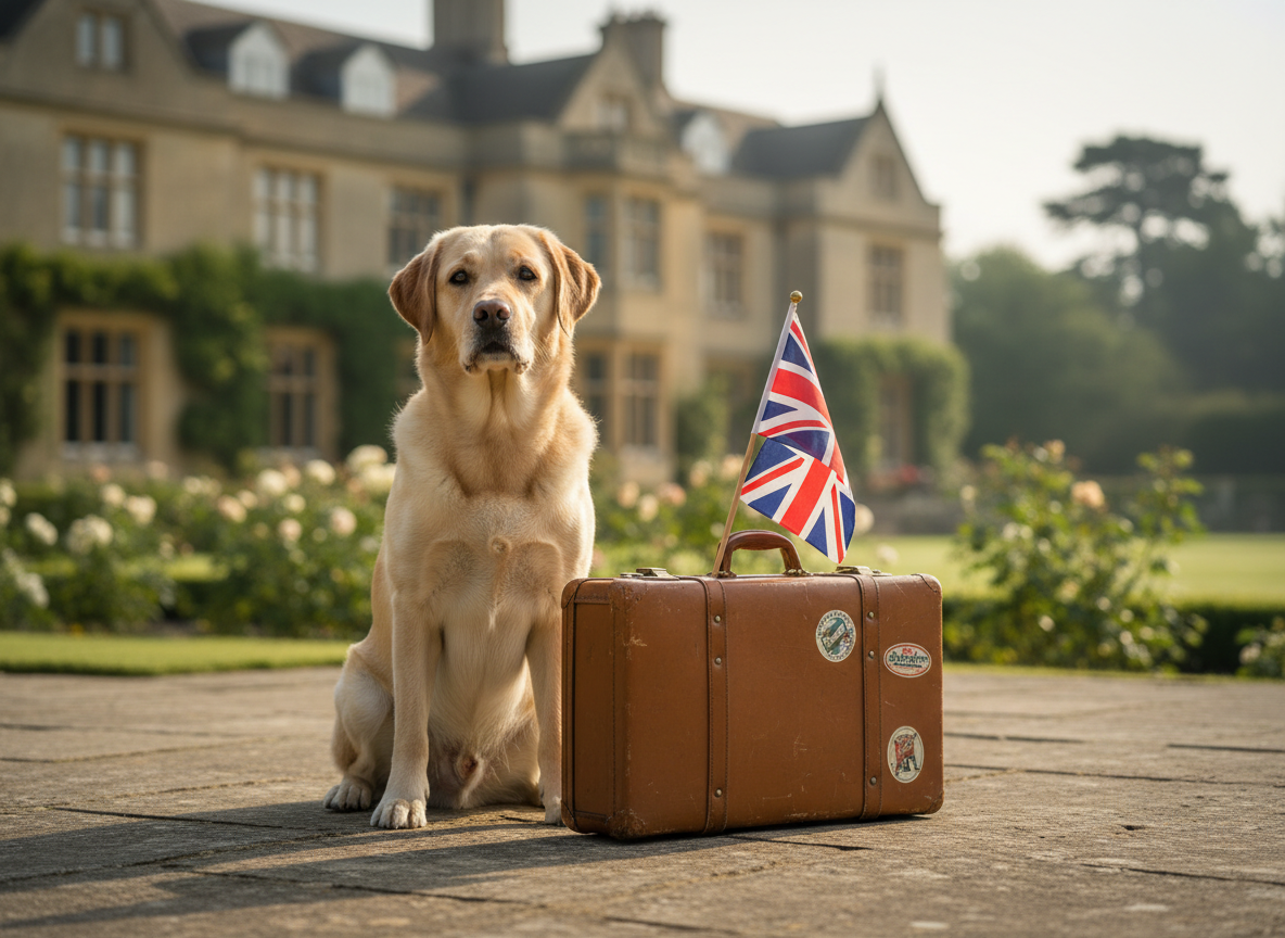Redbourne Manor - UK and international trained family dog placements Redbourne Manor trained family dog prepared for UK and international placement