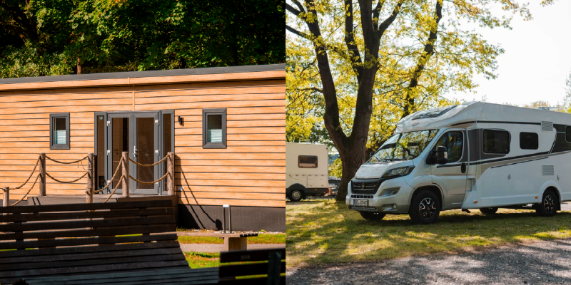 Wald-Lodges & Camping
