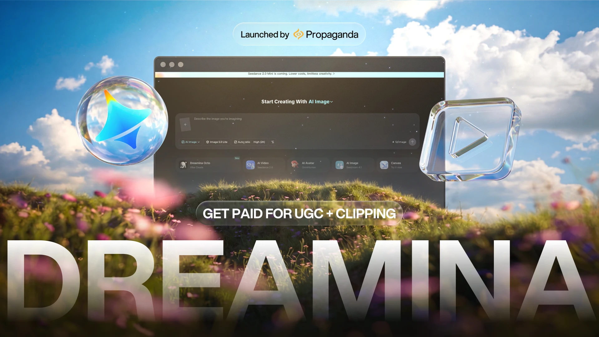 Dreamina — clipping campaign