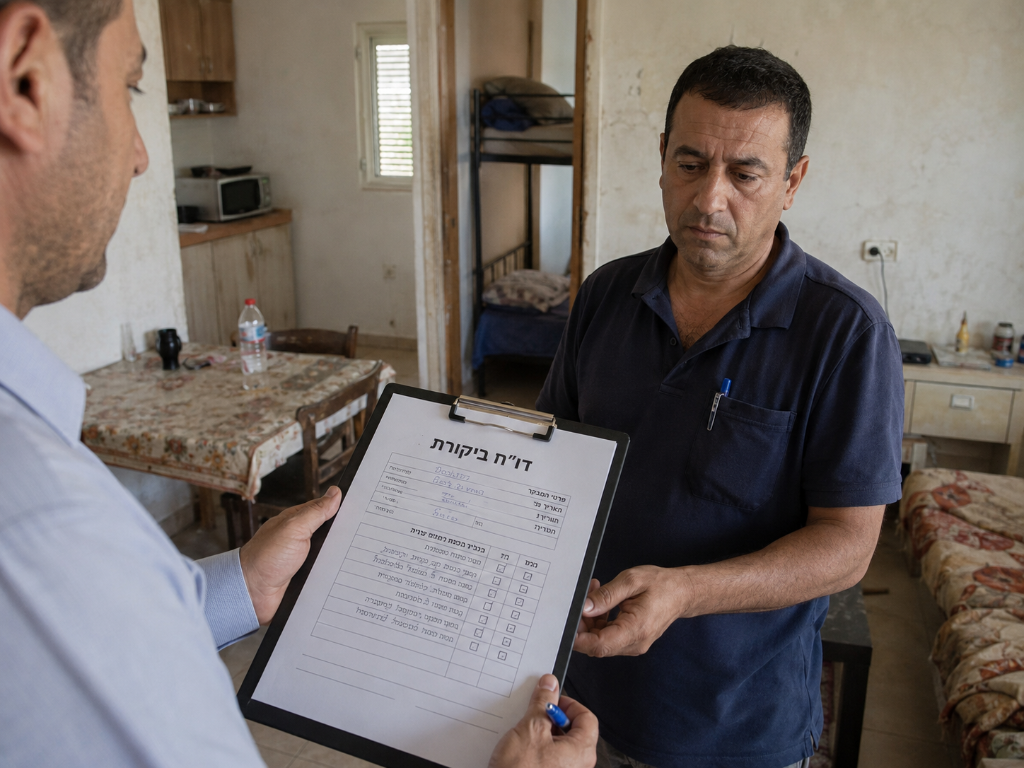 מבנה מגורים להשכרה עם ביקורת