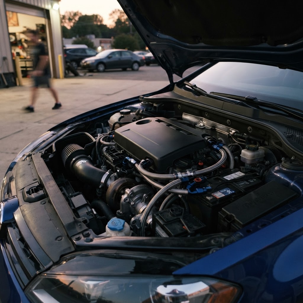 Baie moteur reprogrammation