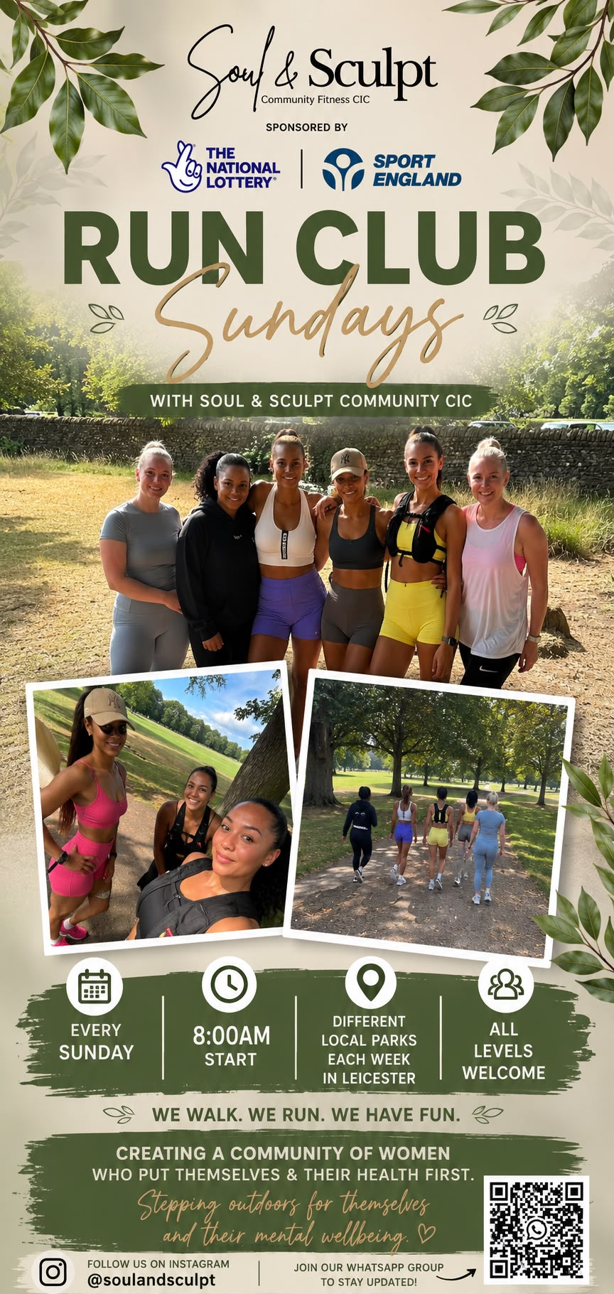 Run Club flyer