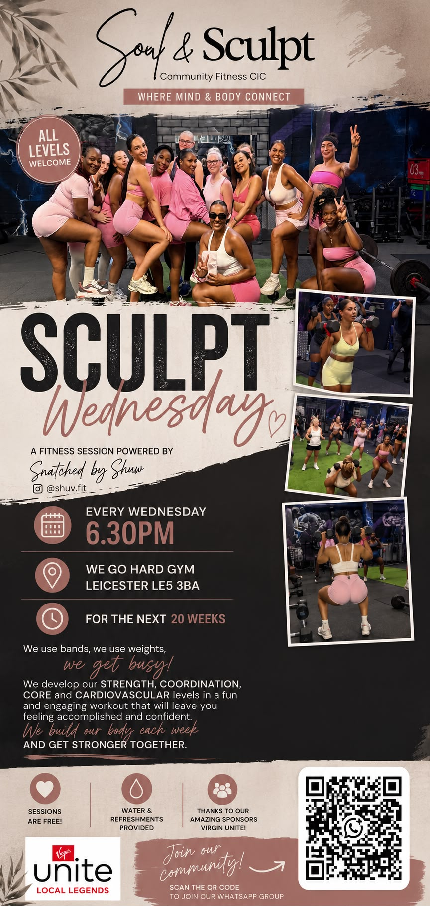 Sculpt Sessions flyer