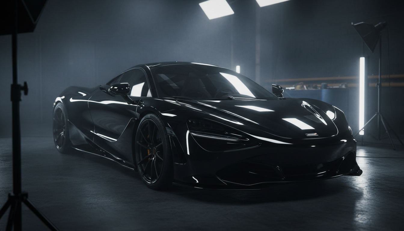 Luxury ceramic coated vehicle
