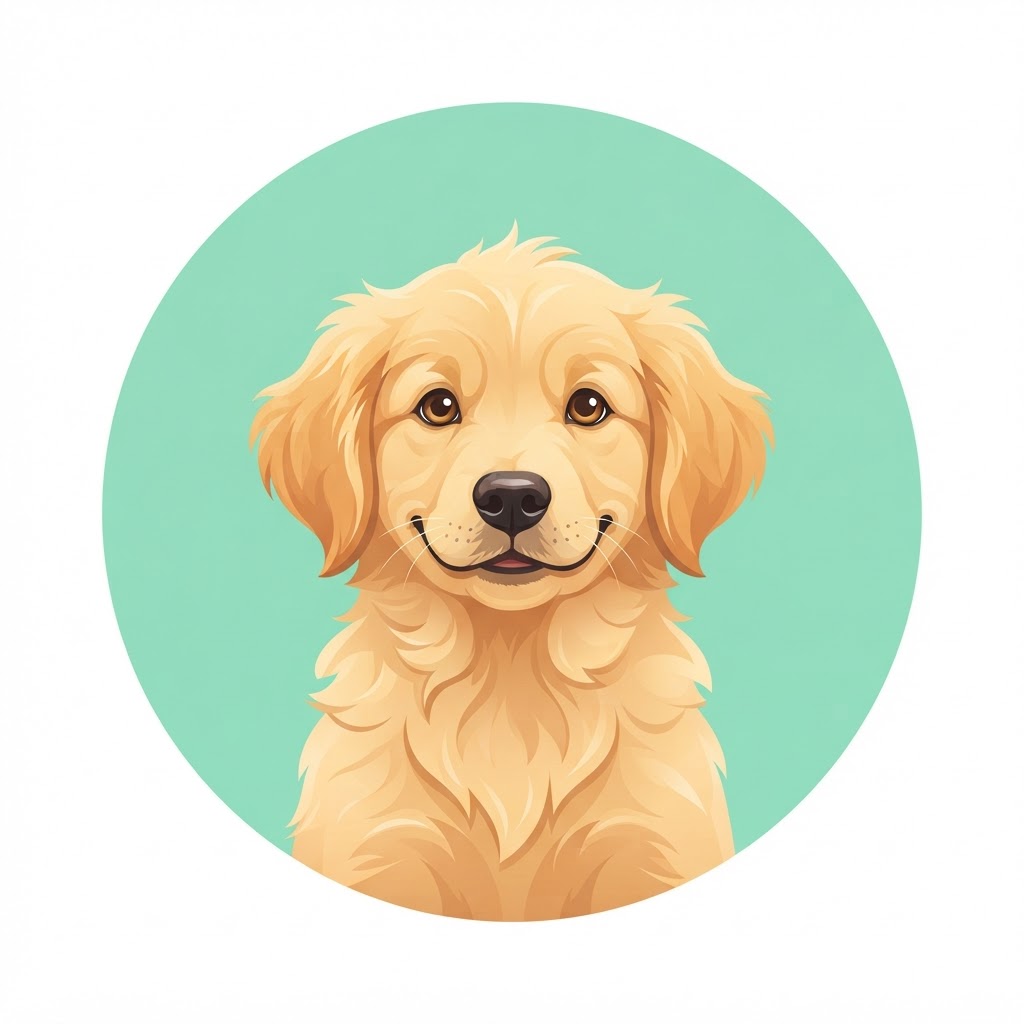 Reader avatar: Golden retriever puppy