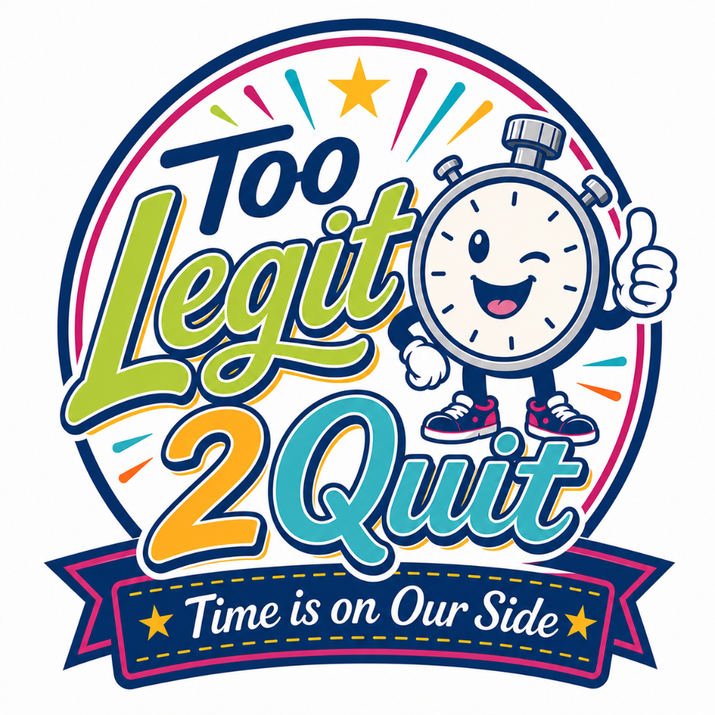 Too Legit to Quit logo