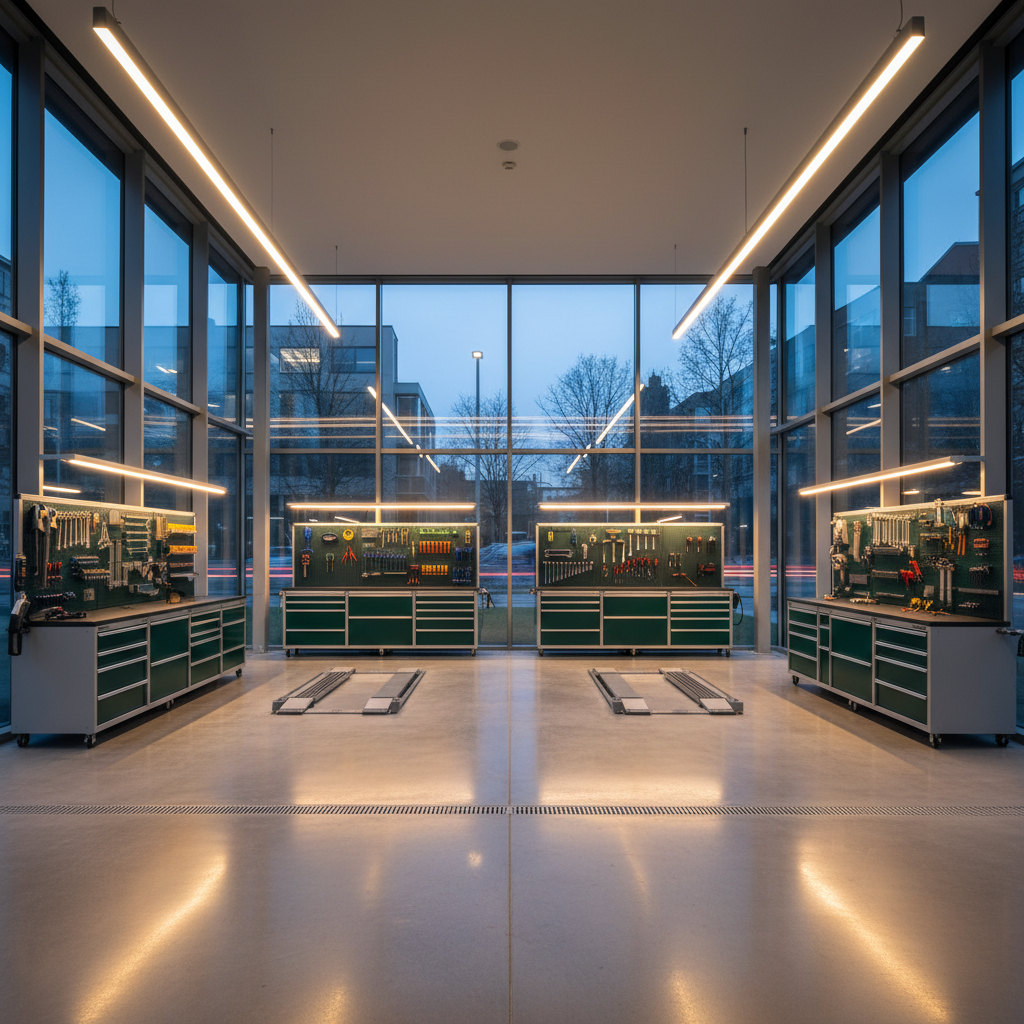 Modern architectural space representing operational excellence