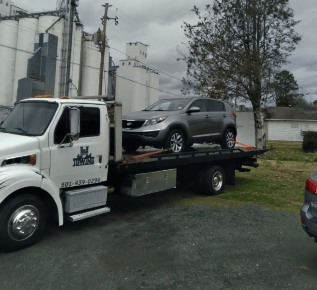 J & L Towing in action 1