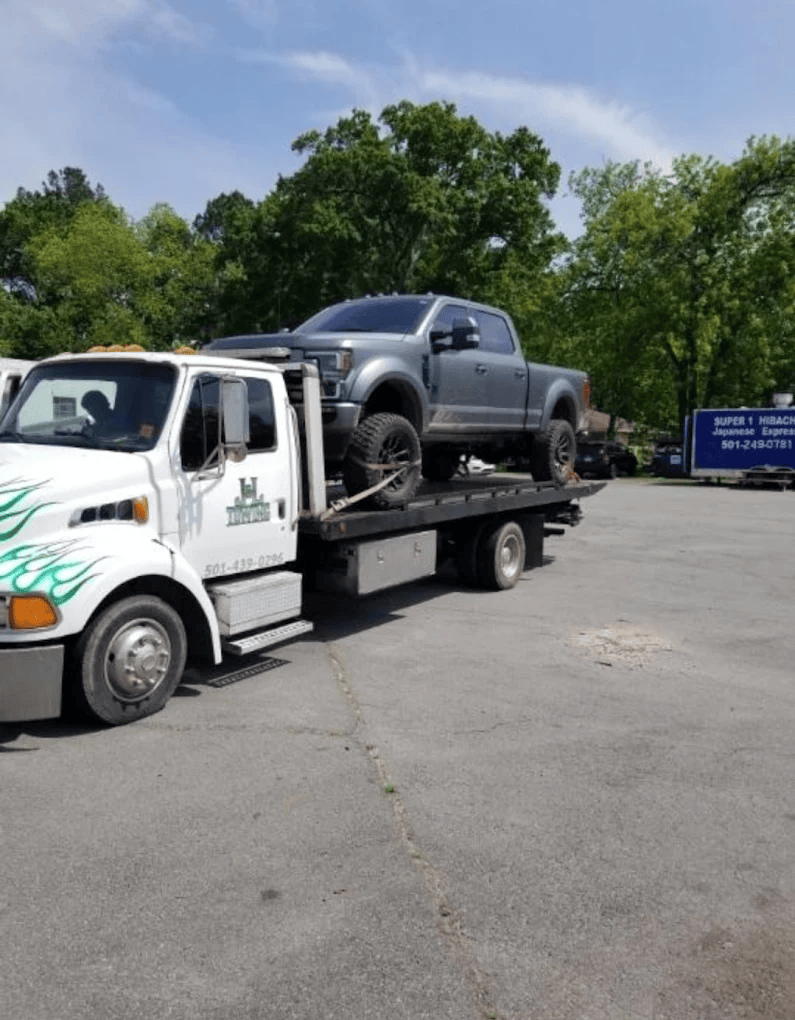 J & L Towing in action 7
