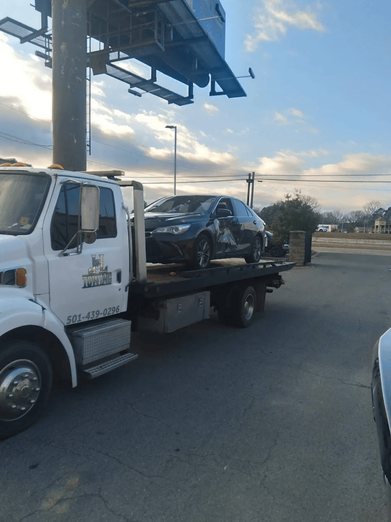J & L Towing in action 6