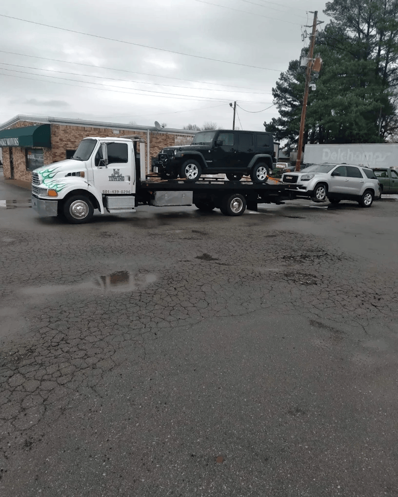 J & L Towing in action 2