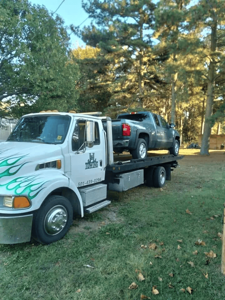 J & L Towing in action 10