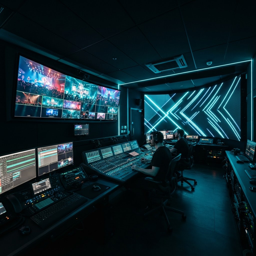 AV production control room