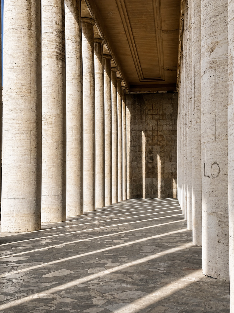 Roman institutional colonnade