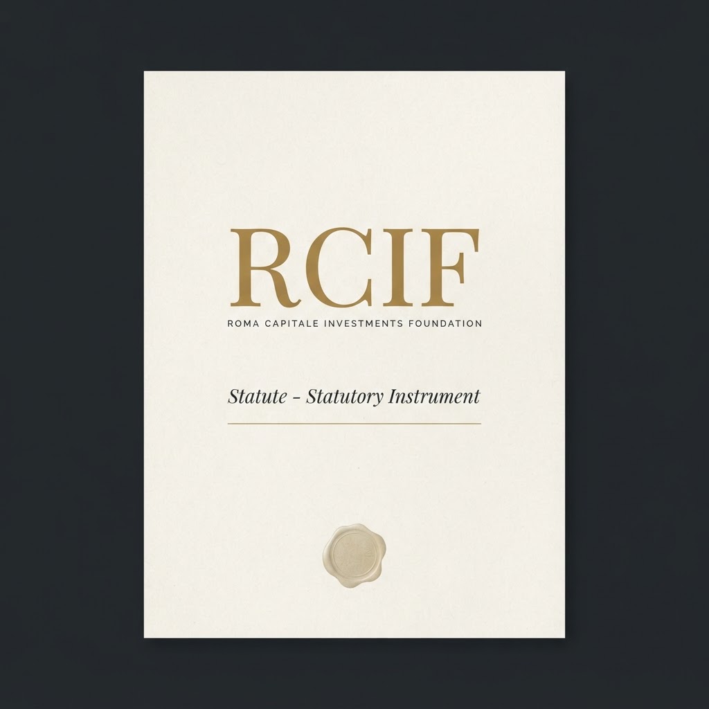 Statute of the Roma Capitale Investments Foundation