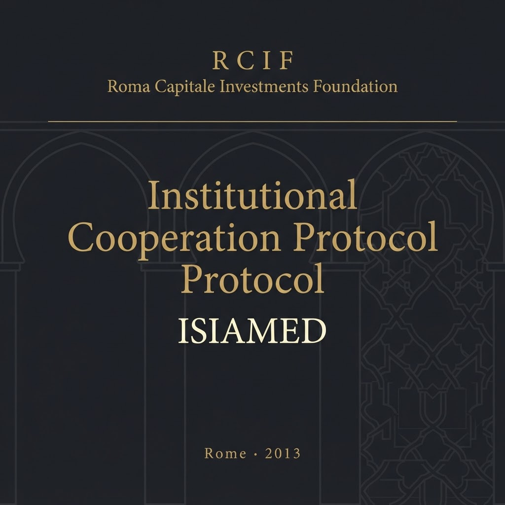 Institutional Cooperation Protocol between ISIAMED and the Roma Capitale Investments Foundation