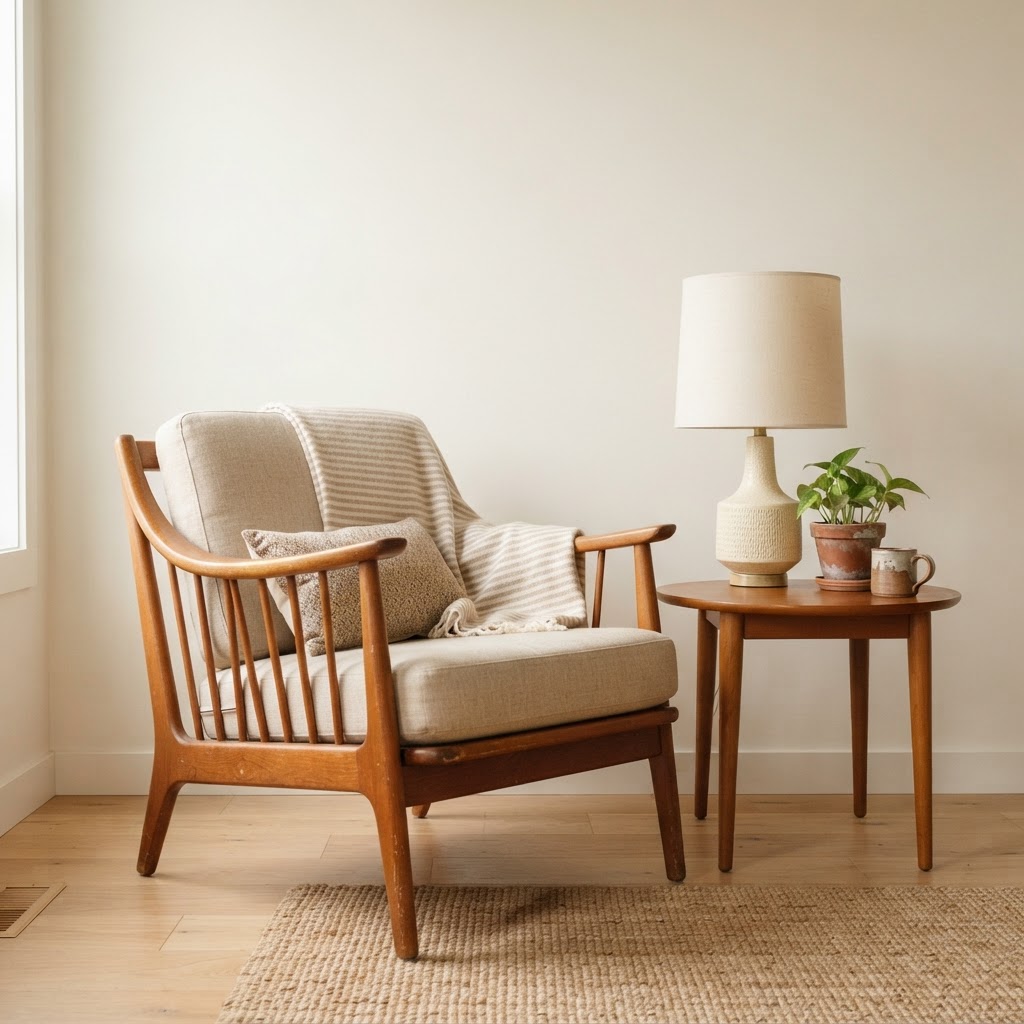 Mid-Century Modern Accent Chair