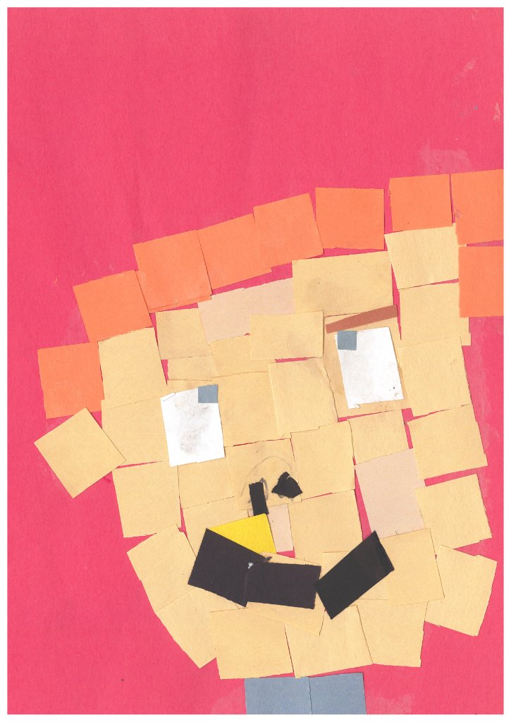 Lane McDaniel self-portrait