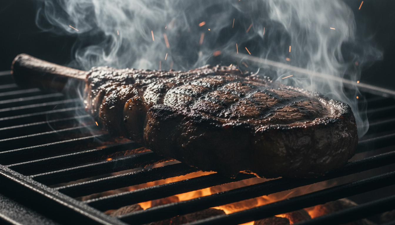 Steak auf dem Grill