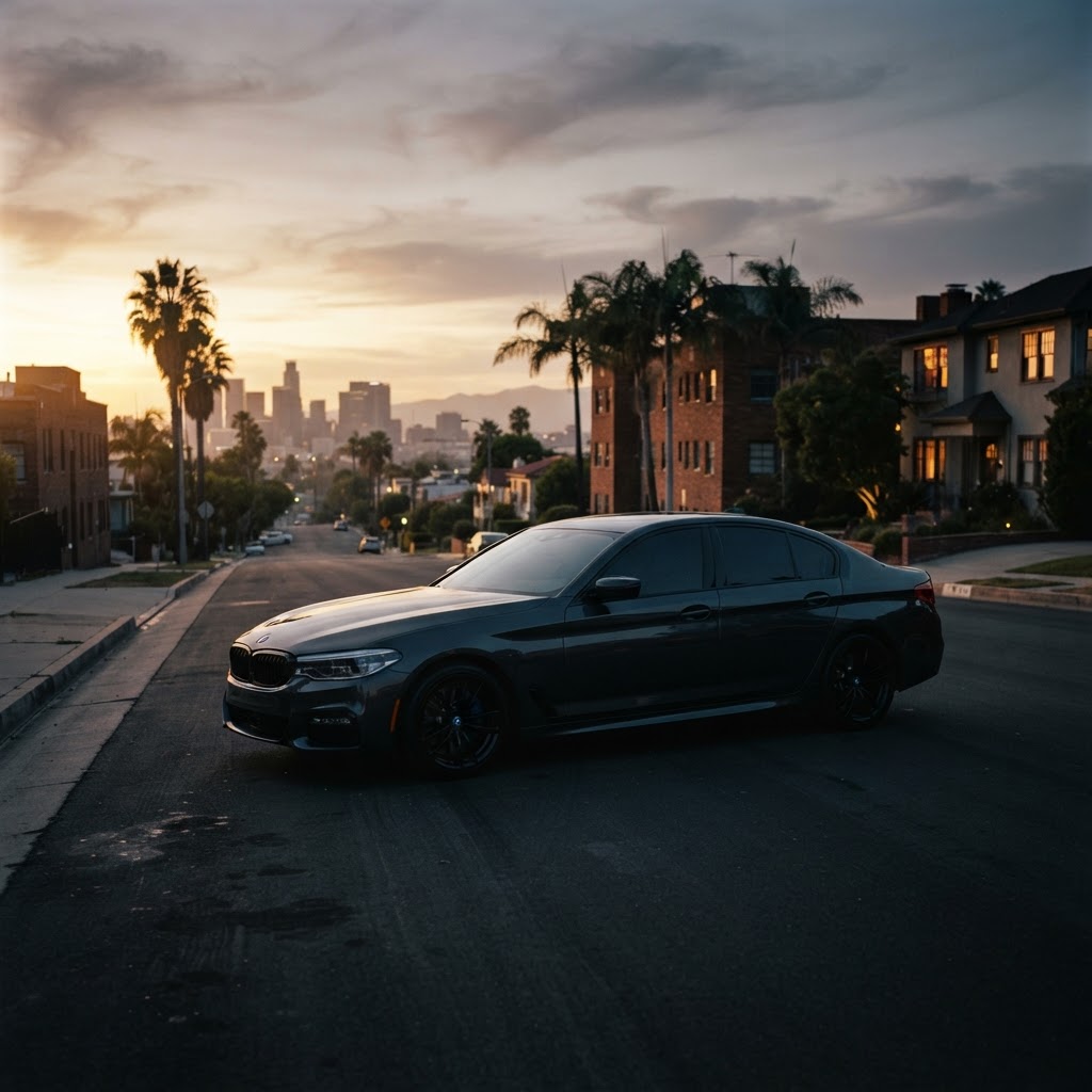 Late-model rideshare-ready vehicle in Santa Ana