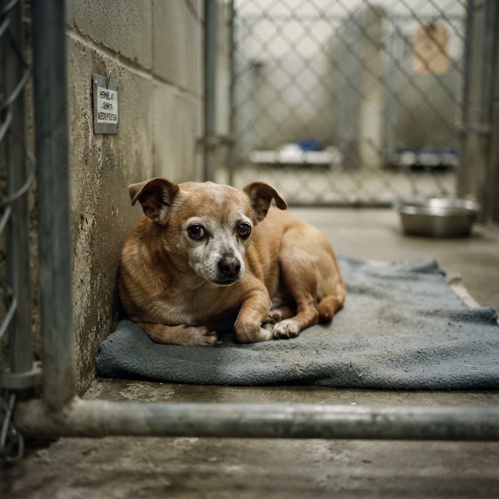 Senior before rescue