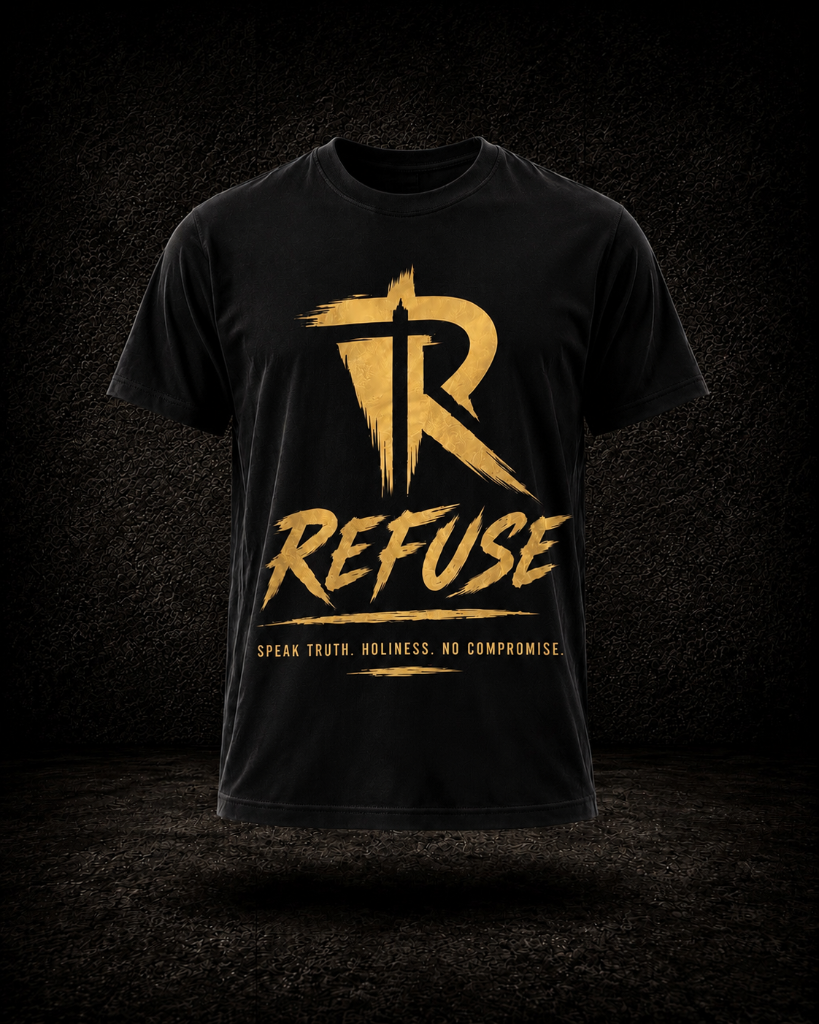 Refuse Signature Tee (Black)