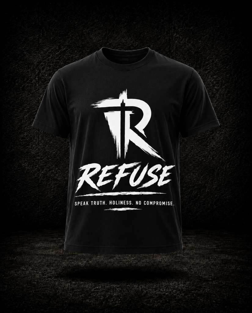 Refuse Signature Tee (B/W)