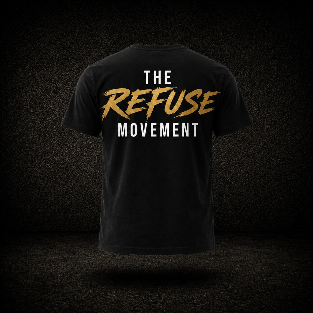 Refuse Signature Tee (B/W)