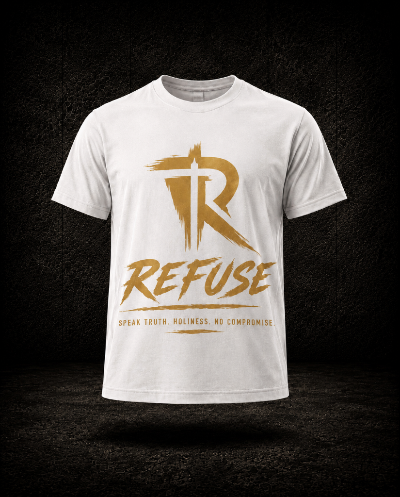 Refuse Signature Tee (White)