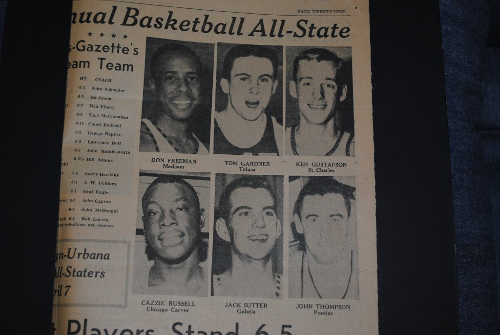 1962 Illinois All-State Basketball Team