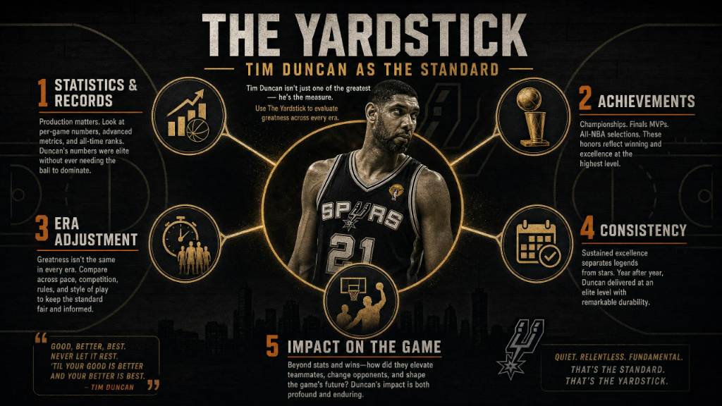 The Yardstick — Tim Duncan as the Standard